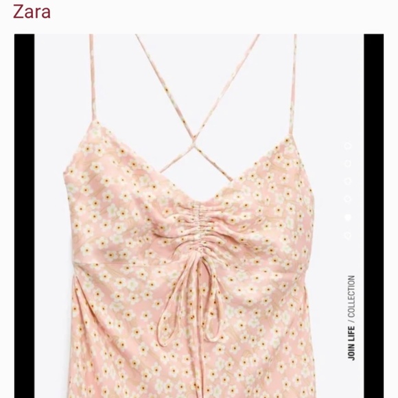 Zara Silk Effect Dress - Picture 4 of 4